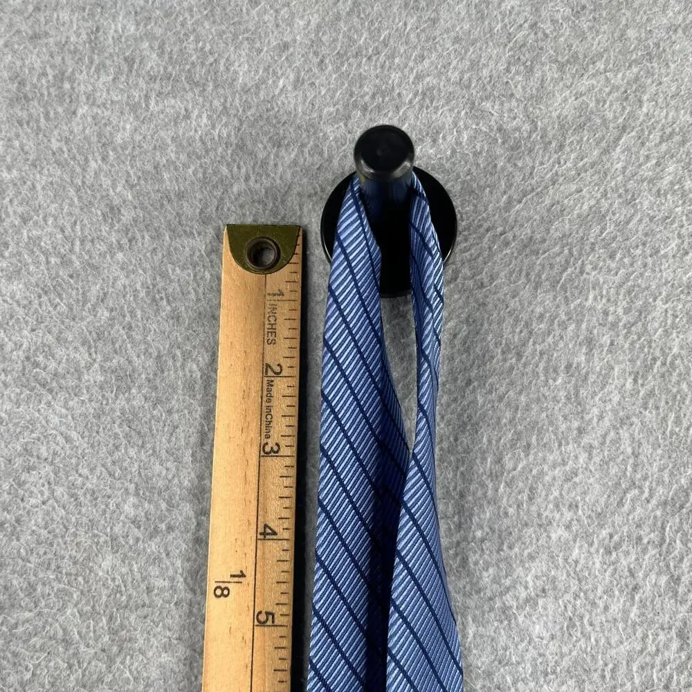 Nautica Silk Necktie Blue Diagonal Striped New Tie